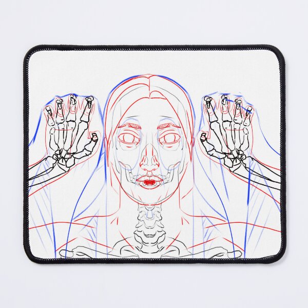 Item preview, Ghostly Woman Saying Boo designed and sold by VegaErne.
