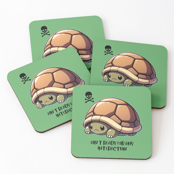 Item preview, Introvert Tortoise designed and sold by The magic  Yellow bus.