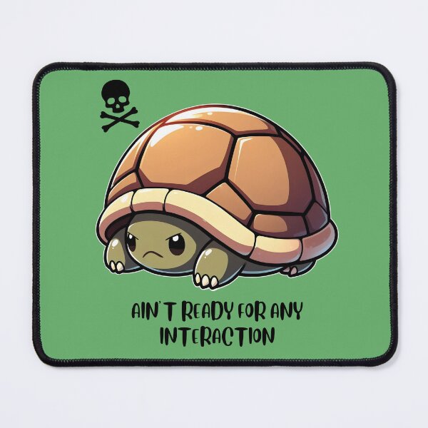 Item preview, Introvert Tortoise designed and sold by The magic Yellow bus.