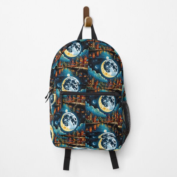 Item preview, Beautiful Moonscape: Bright Moon, Starry Night designed and sold by GrizzlyCollective.