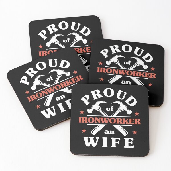 Item preview, Proud Wife of an Ironworker – Supportive Partner designed and sold by DesignDazzles.