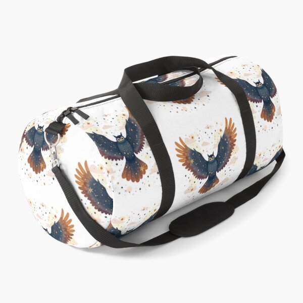 Item preview, Mystical Night Owl, Starry Sky Wildlife, Artistic Owl Design, Celestial Birds Graphic, Fantasy Animal designed and sold by PripriDesign.