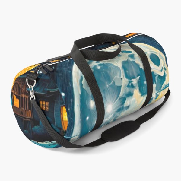 Item preview, Detailed Moonscape with a Bright Full Moon designed and sold by GrizzlyCollective.
