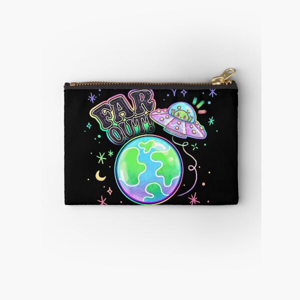 Item preview, Far Out Y2K Space Alien Slogan designed and sold by EmiBeeBuzz.