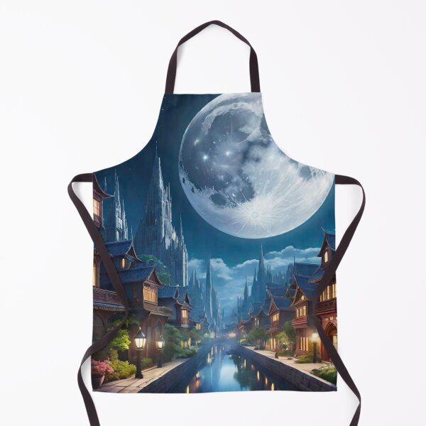 Item preview, Stunning Night Sky and Moonscape Design designed and sold by GrizzlyCollective.