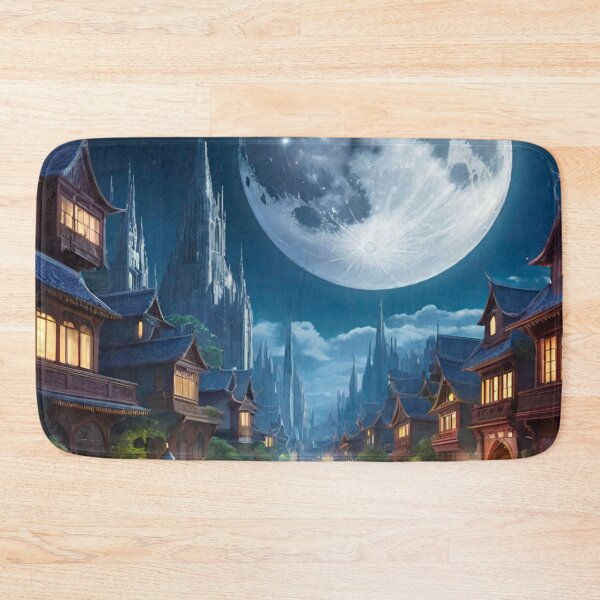 Item preview, Stunning Night Sky and Moonscape Design designed and sold by GrizzlyCollective.