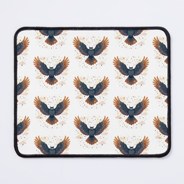 Item preview, Mystical Night Owl, Starry Sky Wildlife, Artistic Owl Design, Celestial Birds Graphic, Fantasy Animal designed and sold by PripriDesign.
