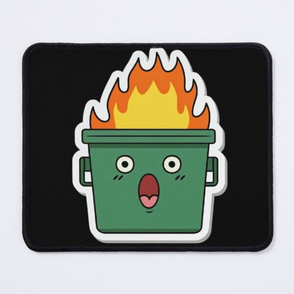 Item preview, dumpster fire designed and sold by StickersRyous.