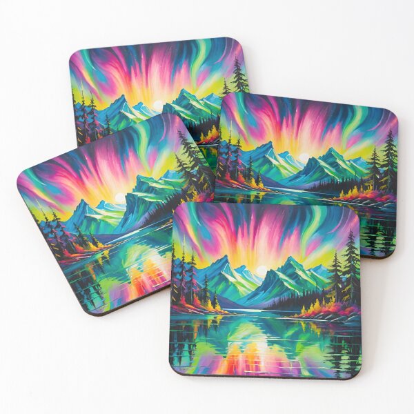 Item preview, Majestic Aurora Borealis Lighting the Night Sky designed and sold by GrizzlyCollective.