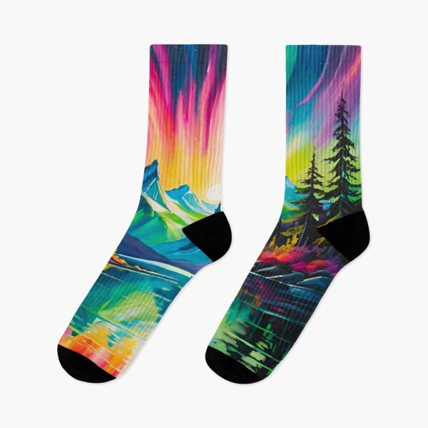 Item preview, Majestic Aurora Borealis Lighting the Night Sky designed and sold by GrizzlyCollective.