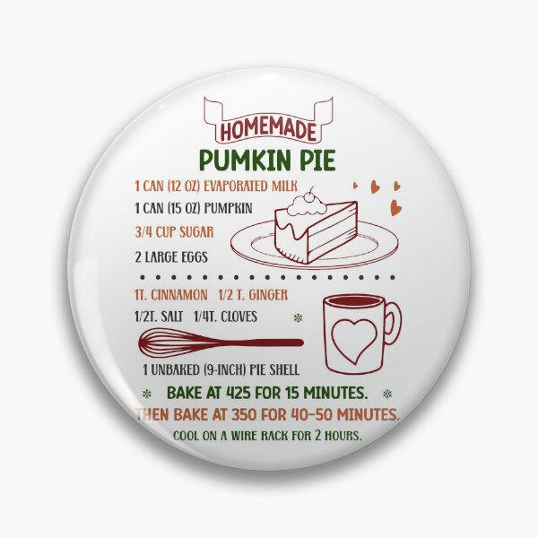 Item preview, Homemade pumpkin pie recipe designed and sold by Dominika Farkašová.