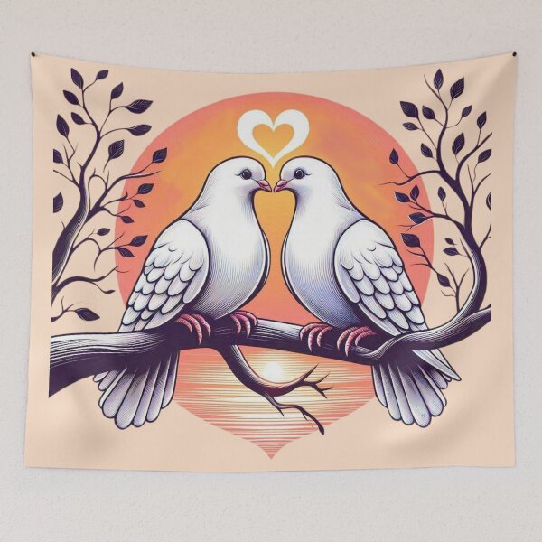 Item preview, White Doves designed and sold by Myra365Art.