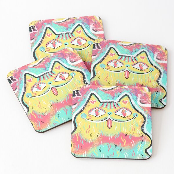 Item preview, Graffiti Cat Purring designed and sold by EmiBeeBuzz.
