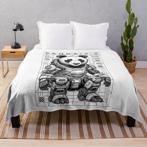 Item preview, Panda Gamer Cyberpunk Funny Animal Bear Robot Cyber Gaming designed and sold by GrandeDuc.