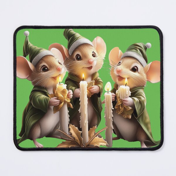 Item preview, Christmas Mice Caroling designed and sold by silp159.