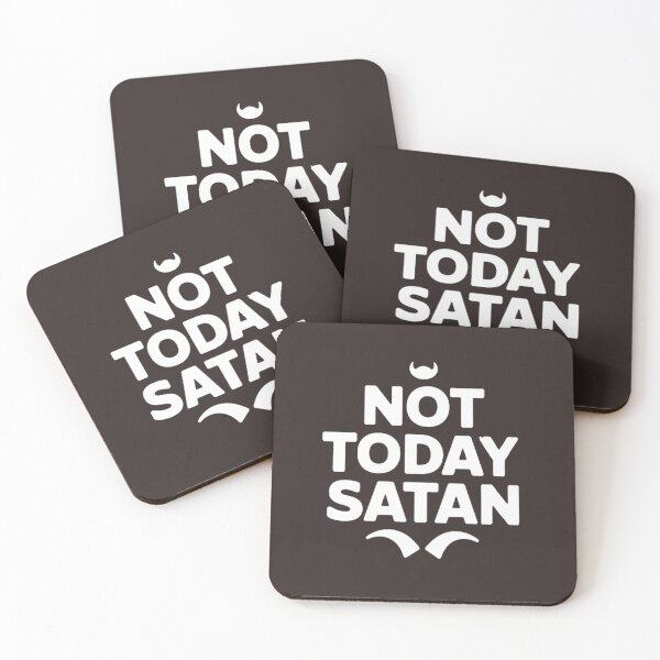 Item preview, Not today Satan designed and sold by BugiDesignArt.