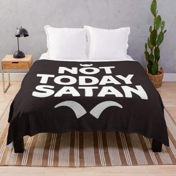 Item preview, Not today Satan designed and sold by BugiDesignArt.