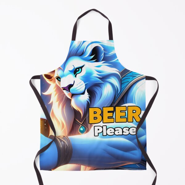 Item preview, Lion 10 - Beer Please designed and sold by thejungleheroes.