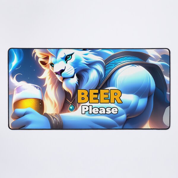 Item preview, Lion 10 - Beer Please designed and sold by thejungleheroes.