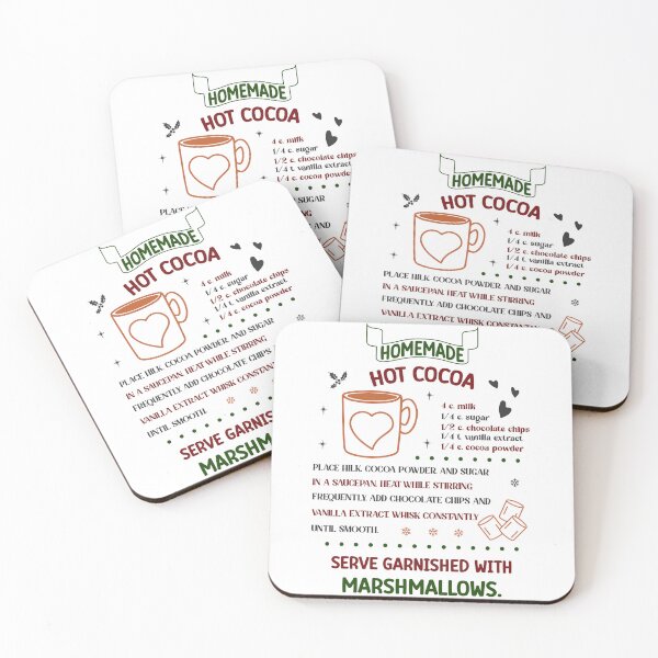 Item preview, Homemade hot cocoa recipe designed and sold by Dominika Farkašová.