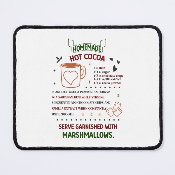 Item preview, Homemade hot cocoa recipe designed and sold by Dominika Farkašová.