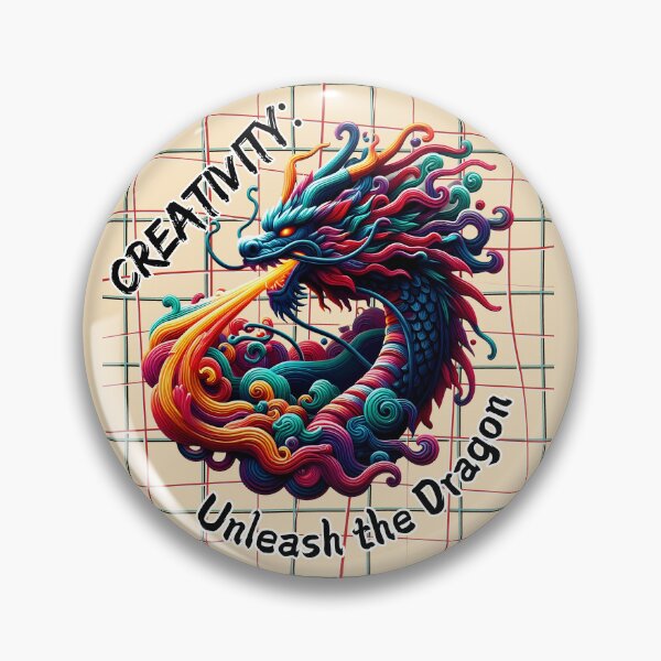 Item preview, Creativity Unleashed: Fiery Dragon Art Design designed and sold by Dantin.