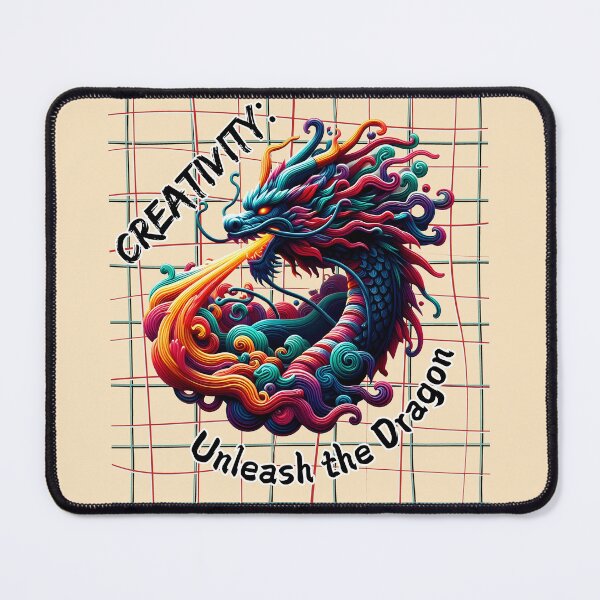 Item preview, Creativity Unleashed: Fiery Dragon Art Design designed and sold by Dantin.