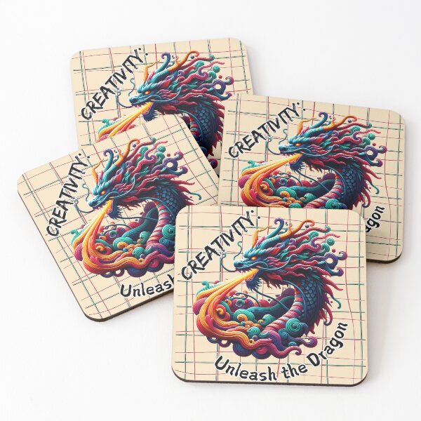 Item preview, Creativity Unleashed: Fiery Dragon Art Design designed and sold by Dantin.