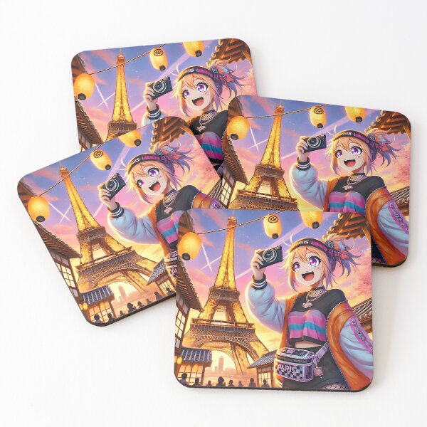 Item preview, Celebrating Life with Eiffel Tower designed and sold by unrealartwork.