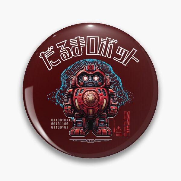Item preview, Japan Chinese New Year Futuristic Cyber Daruma designed and sold by The magic  Yellow bus.