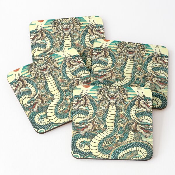 Item preview, "Yamata no Orochi: The Legendary Eight-Headed Serpent" designed and sold by MASA19781022.