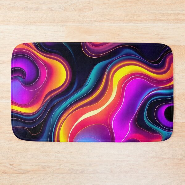 Item preview, Neon Abstract Pattern #24 designed and sold by Kaleidoscope Print.
