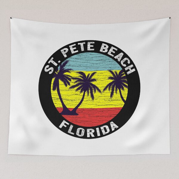 Item preview, Saint Pete Beach Florida St. Petersburg Ocean Gulf Of Mexico designed and sold by DESTINATIONS DECAL.