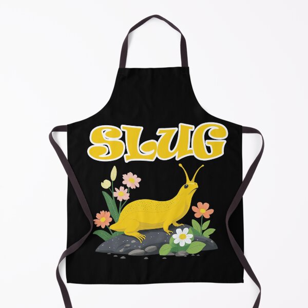 Item preview, Banana Slug with flowers designed and sold by HUMORONCOTTON.