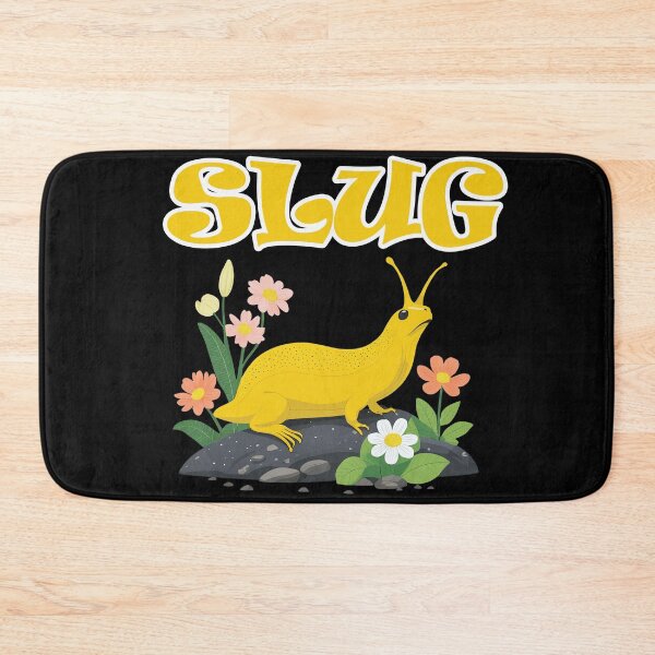 Item preview, Banana Slug with flowers designed and sold by HUMORONCOTTON.
