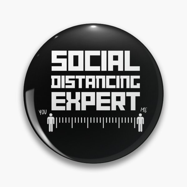 Item preview, Social Distancing Expert designed and sold by The magic  Yellow bus.
