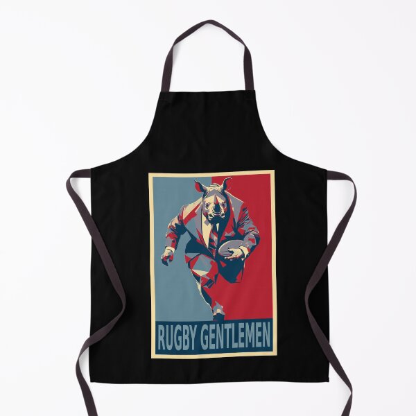 Item preview, Rugby Gentlemen Rhino Rugby Player HOPE designed and sold by TrueArtsStore.
