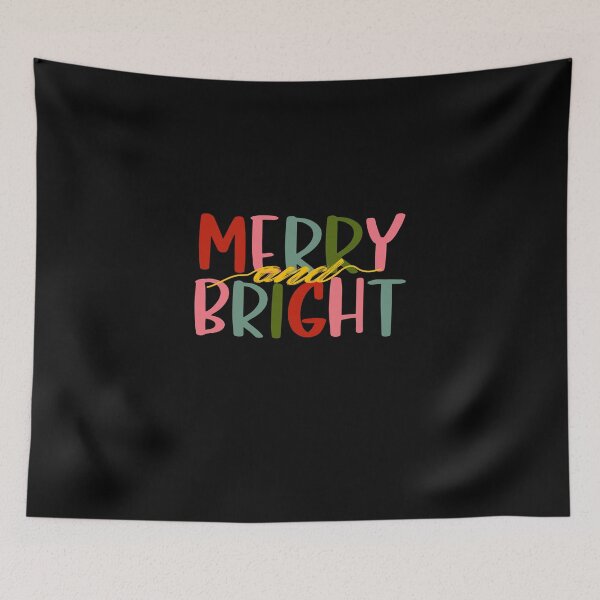 Item preview, merry and bright retro 80s 90s designed and sold by byrneberridge.