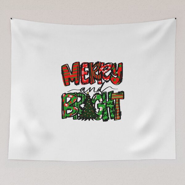 Item preview, Merry And Bright Xmas designed and sold by byrneberridge.