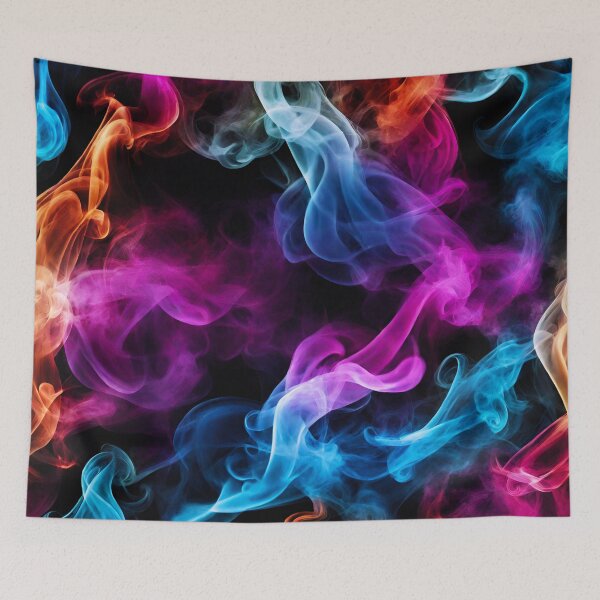 Item preview, Radiant Colorful Smoke Textile Patterns 3 designed and sold by Tom-Johnson.