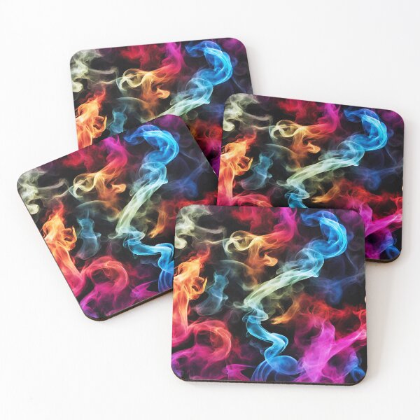 Item preview, Radiant Colorful Smoke Textile Patterns 4 designed and sold by Tom-Johnson.