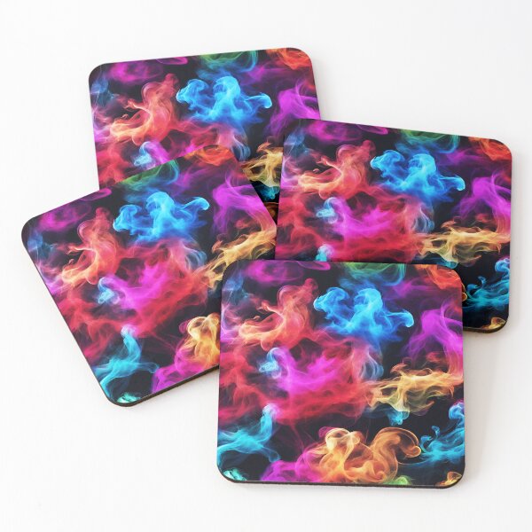 Item preview, Radiant Colorful Smoke Textile Patterns 5 designed and sold by Tom-Johnson.