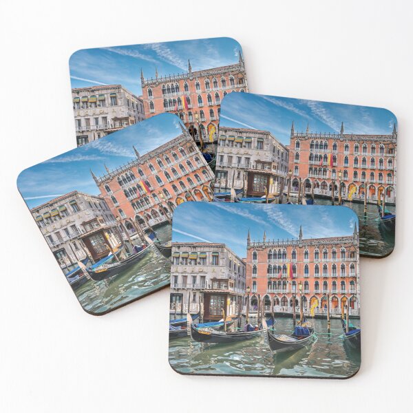 Item preview, Idyllic Venice: Gondolas on the Grand Canal designed and sold by Sigtrix.
