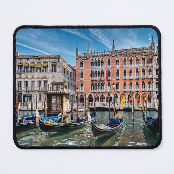 Item preview, Idyllic Venice: Gondolas on the Grand Canal designed and sold by Sigtrix.