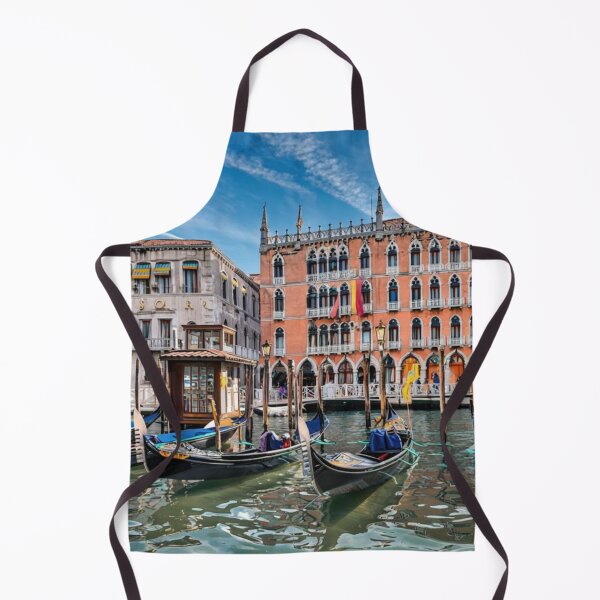 Item preview, Idyllic Venice: Gondolas on the Grand Canal designed and sold by Sigtrix.