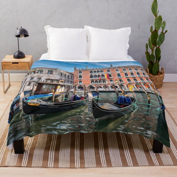 Item preview, Idyllic Venice: Gondolas on the Grand Canal designed and sold by Sigtrix.