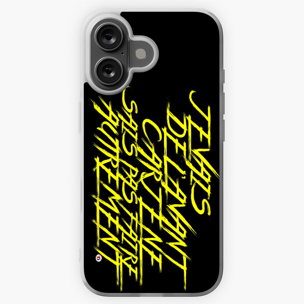 Aperçu de l'œuvre Coque souple iPhone créée et vendue par Vinidal.