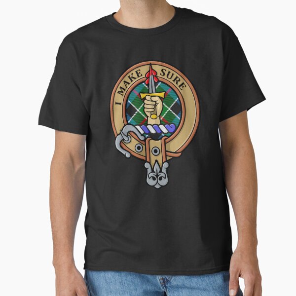 Item preview, Clan Kirkpatrick Crest over Tartan designed and sold by sifis.