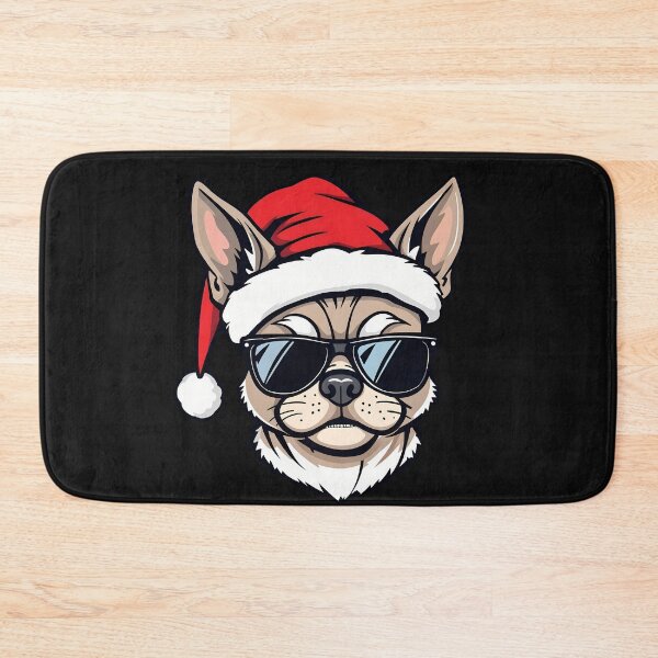 Item preview, Bad santa dog, xmas Chihuahua designed and sold by Dot1001.