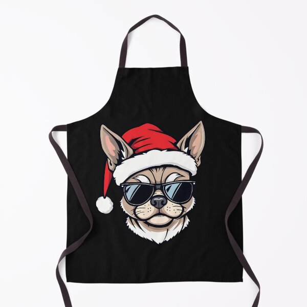 Item preview, Bad santa dog, xmas Chihuahua designed and sold by Dot1001.